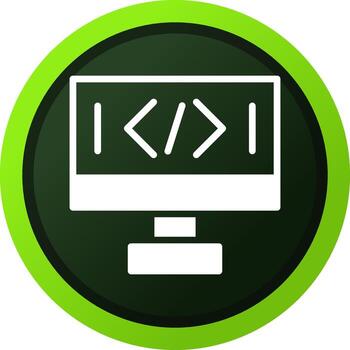 Coding Creative Icon Design vector