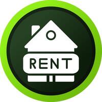 Rent Creative Icon Design vector