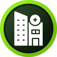 Hospital Property Creative Icon Design vector