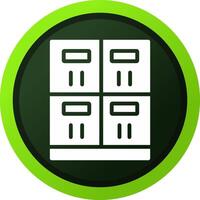 Lockers Creative Icon Design vector