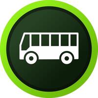 Bus Creative Icon Design vector