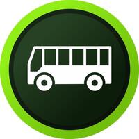 Bus Creative Icon Design vector