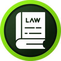 Law Book Creative Icon Design vector