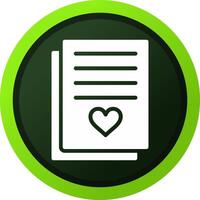 Love Letter Creative Icon Design vector