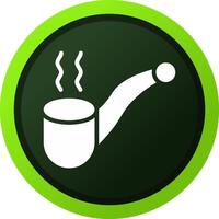 Pipe Cigar Creative Icon Design vector