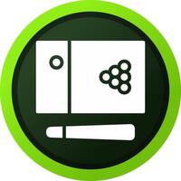 Snooker Creative Icon Design vector