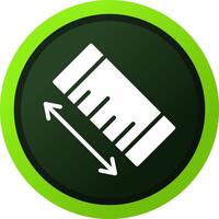 Ruler Creative Icon Design vector