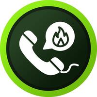 Emergency Call Creative Icon Design vector