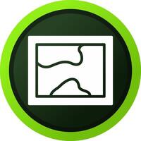Map Creative Icon Design vector
