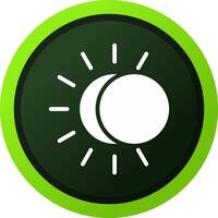Eclipse Creative Icon Design vector