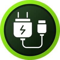 Charger Creative Icon Design vector