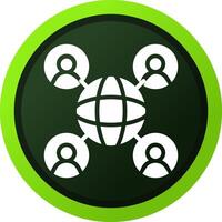 Social Network Creative Icon Design vector