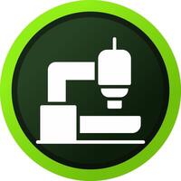 Microscope Creative Icon Design vector