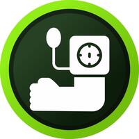 Blood Pressure Creative Icon Design vector