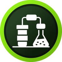 diseño de icono creativo de química vector