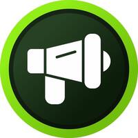 Megaphone Creative Icon Design vector