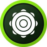 Drum Creative Icon Design vector