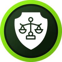 Justice Creative Icon Design vector