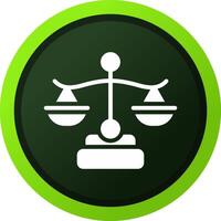 Justice Creative Icon Design vector