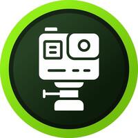 Action Camera Creative Icon Design vector