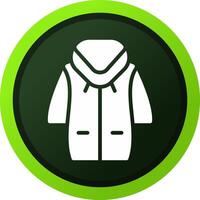 diseño de icono creativo de chaqueta vector