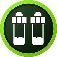 Test Tube Creative Icon Design vector