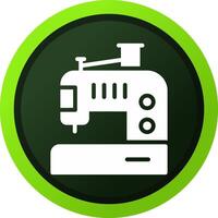 Sewing Machine Creative Icon Design vector