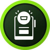 Light Creative Icon Design vector
