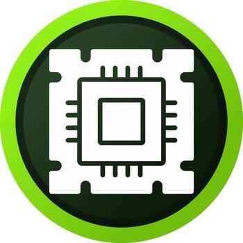 Processor Creative Icon Design vector