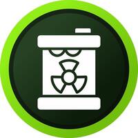 Toxic Waste Creative Icon Design vector