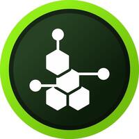 Molecule Creative Icon Design vector