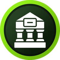 Greek Temple Creative Icon Design vector