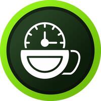 diseño de icono creativo de la hora del té vector