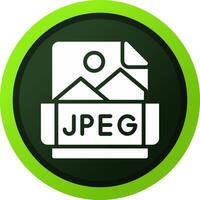 Jpeg Creative Icon Design vector