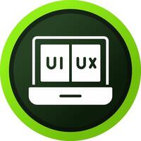 Ui Ux Creative Icon Design vector