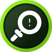 Investigation Creative Icon Design vector