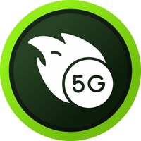 5G Creative Icon Design vector