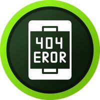 Error Creative Icon Design vector