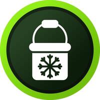 Frozen Bait Creative Icon Design vector