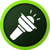 Flashlight Creative Icon Design vector