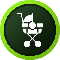 Stroller Creative Icon Design vector