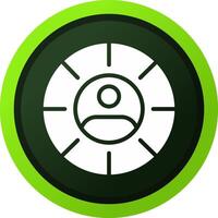 Targeting Creative Icon Design vector