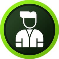 Gate Keeper Creative Icon Design vector