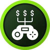 Game Money Creative Icon Design vector