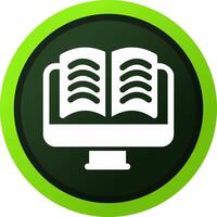 Online Learning Creative Icon Design vector