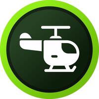 Helicopter Creative Icon Design vector