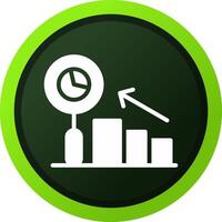 Predictive Analytics Creative Icon Design vector