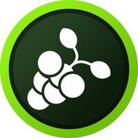 glyph Gradient Circle Design vector