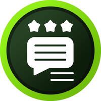 Customer Reviews Creative Icon Design vector