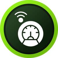 Smart Meter Creative Icon Design vector